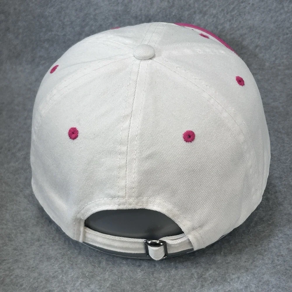 Kennedy Space Center Est 1962 Prairie‎ Mountain White Pink Cotton Strapback Cap
